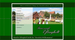 Desktop Screenshot of bauerncafe-essingholt.de